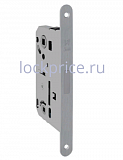 Замок межкомнатный Bonaiti (Бонаити) магнитный под WC B-FORTY N62 с отв. пл. F45 (матовый хром), планка 190 мм